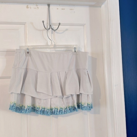 Lucky in Love Pants - Women’s Lucky in Love Let It Be Polyester & Spandex Tennis Athlete Skort Size XL